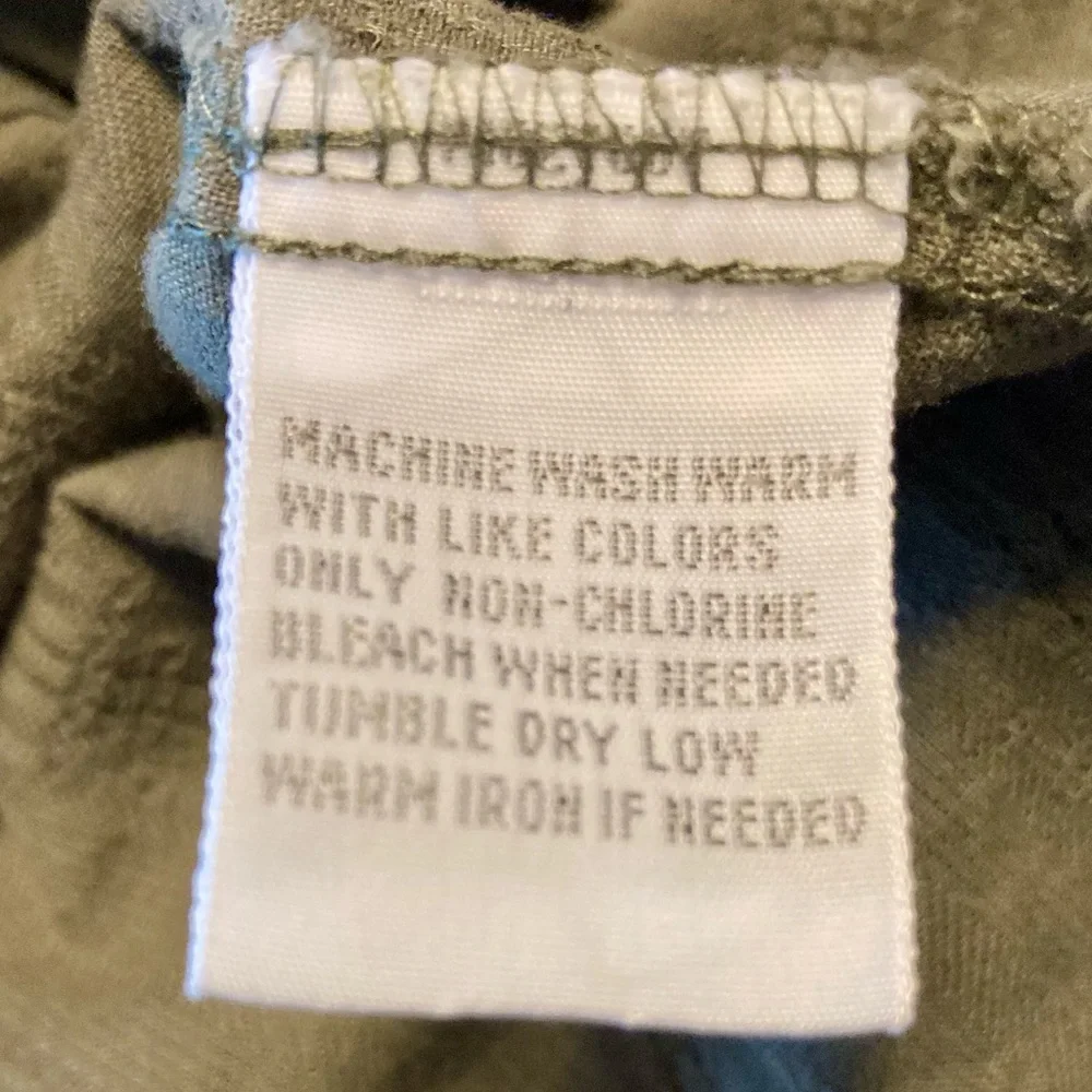 Foxcroft Women's Khaki/Olive Shirt - Picture 9 of 10
